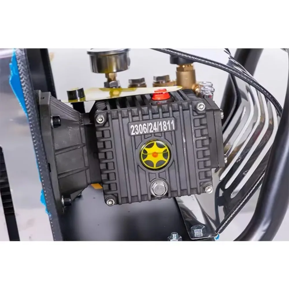 200bar جهاز تنظيف يعمل بالضغط العالي 2900psi غسالة السيارات المحمولة المهنية 4kw 220 فولت منظف كهربائي #6