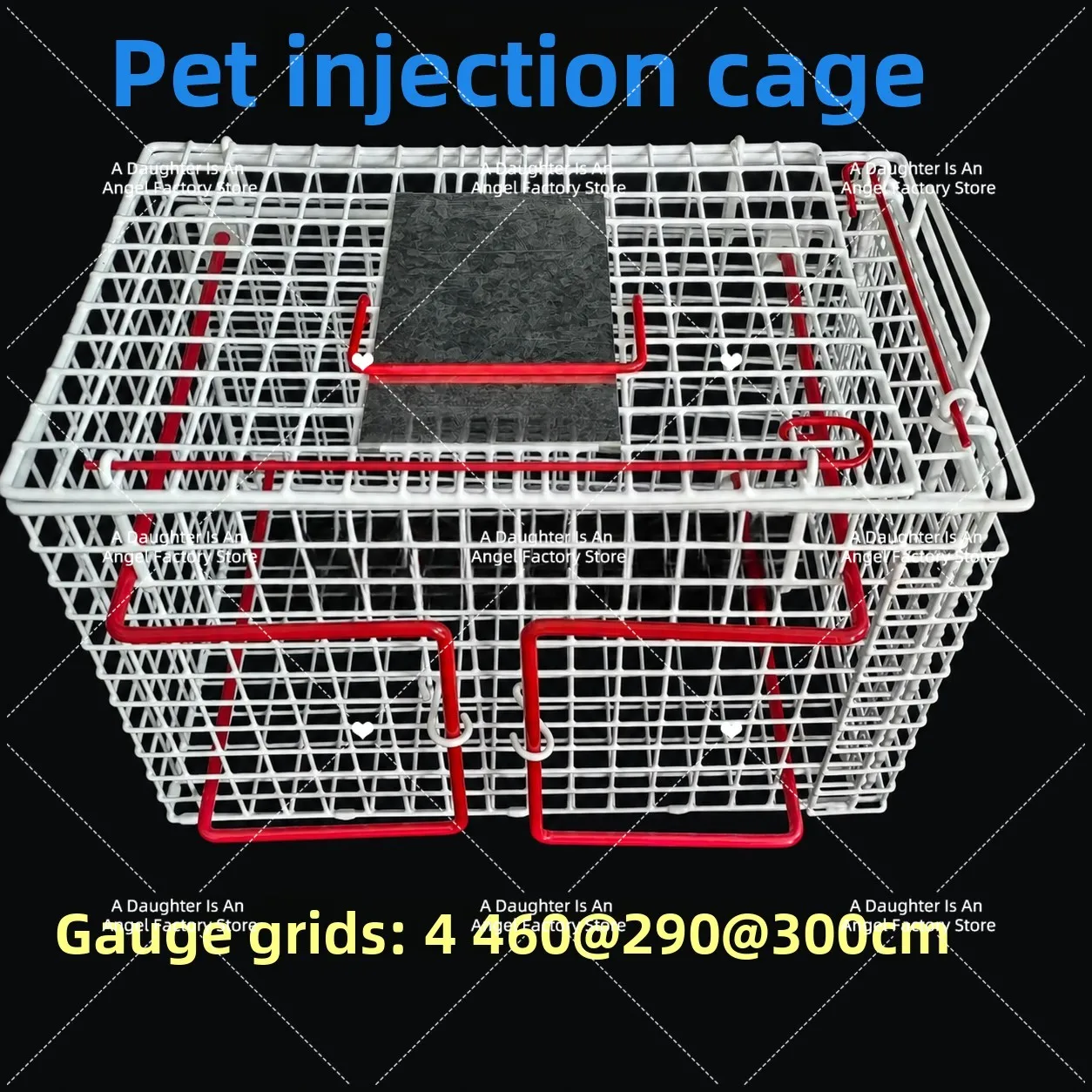 Cat Injection Cage Injection, Cat Rescue Suppression Cage White Immersion Cage