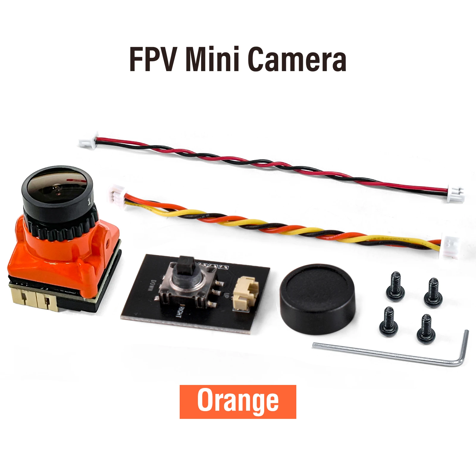 Fpv kamera 1800tvl 5mp 2,1mm Zoll Sternenlicht sensor für rc fpv Renn drohne
