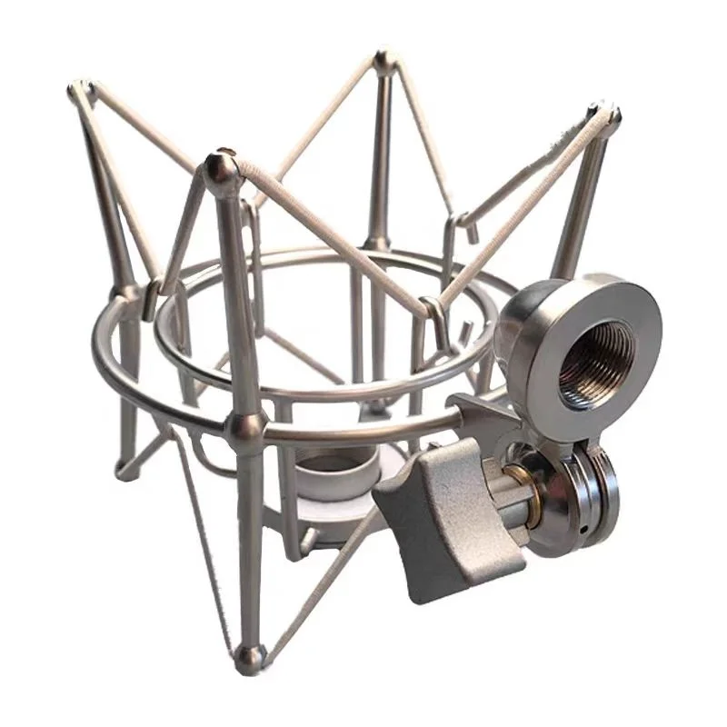 Крепление-поглотитель для микрофона из сплава с гайкой 5/8 для MK4 Neumann U87AI U89 M149 TLM103 TLM193 TLM127 TLM170 AT2020 2500USB ATR2500X
