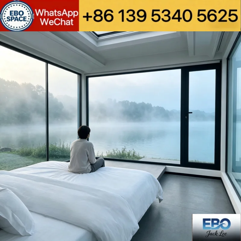 Affordable Expandable Container Prefab House 40ft 2-4 Bedroom Mobile House Long-term Residential Use