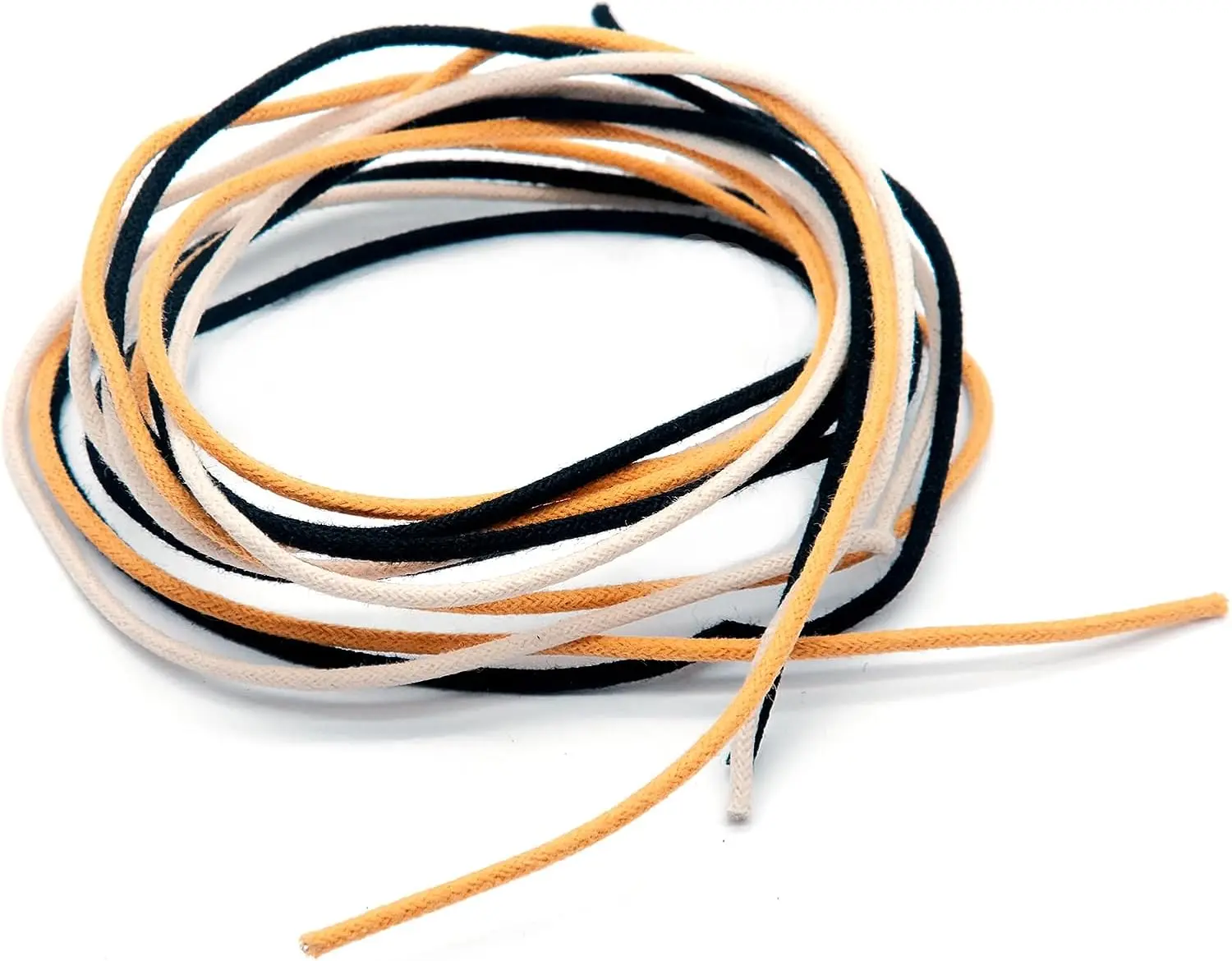 Vintage Cloth-Covered Waxed Guitar Pushback Wire - 10 Feet, 3 Colors for Electric Guitar Upgrades