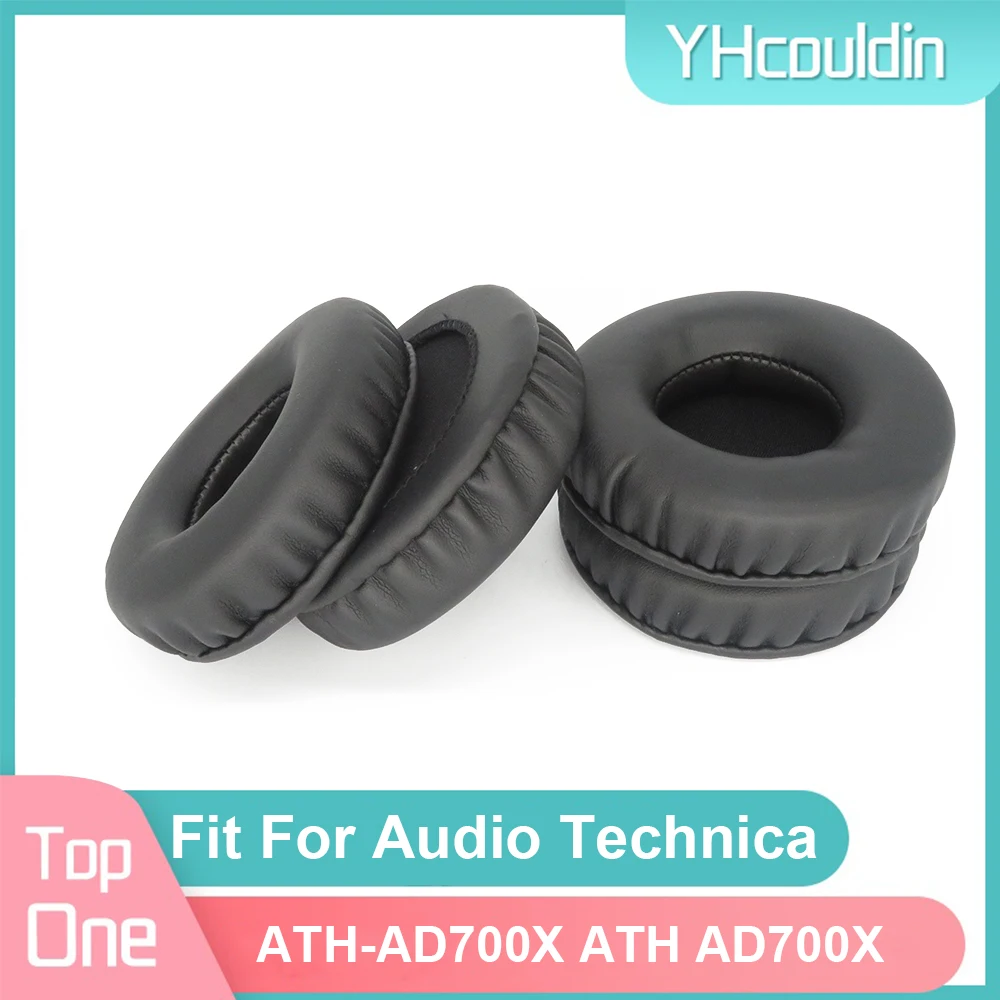Auricolari per Audio Technica ATH-AD700X ATH AD700X cuffie auricolari PU cuscinetti morbidi cuscinetti in schiuma nero