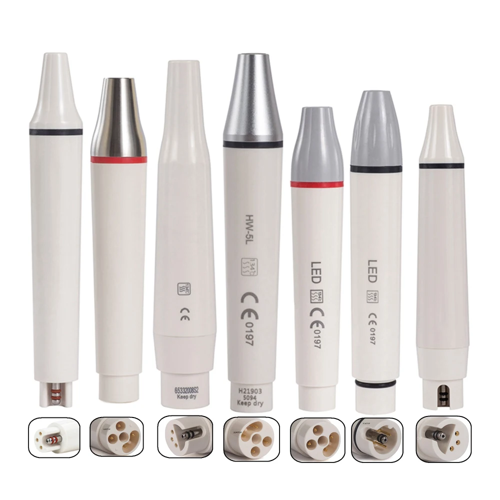 Ultrasonic Scaler Handpiece Fit for WOODPECKER EMS DTE SATELEC Dental Scalers Detachable Piezo Teeth Cleaning Whitening Pen