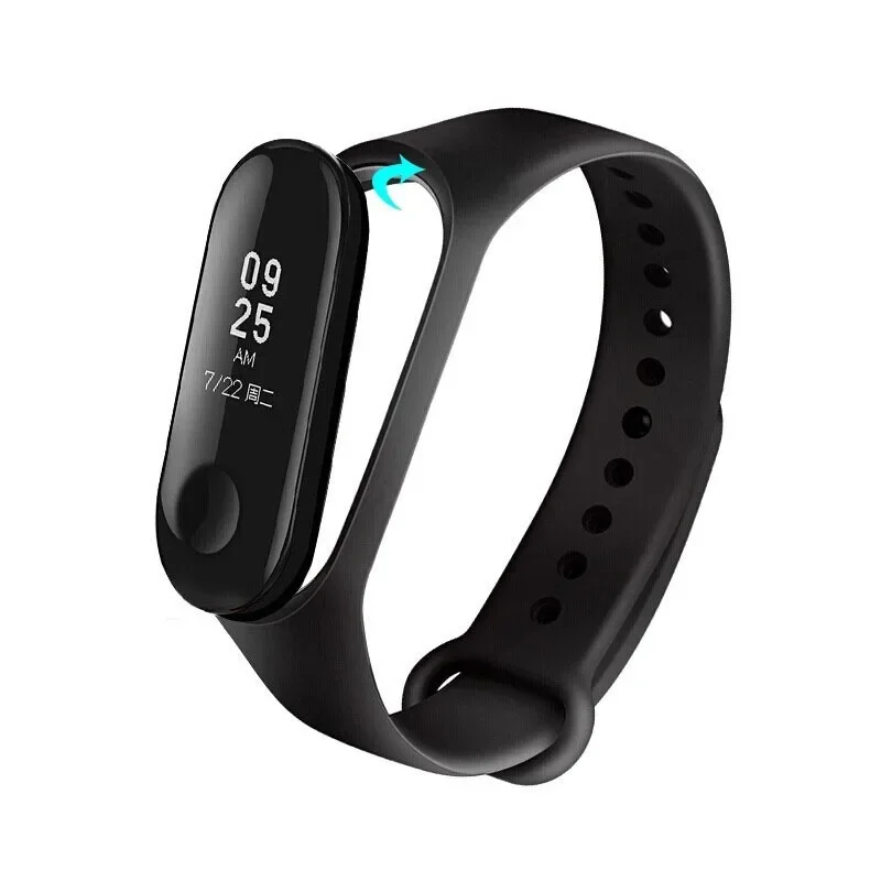 ل Xiaom Miband 7 6 5 4 التمويه حزام استبدال شريط للرسغ سوار معصم من السيليكون على Mi Band7 ساعة ذكية المعصم