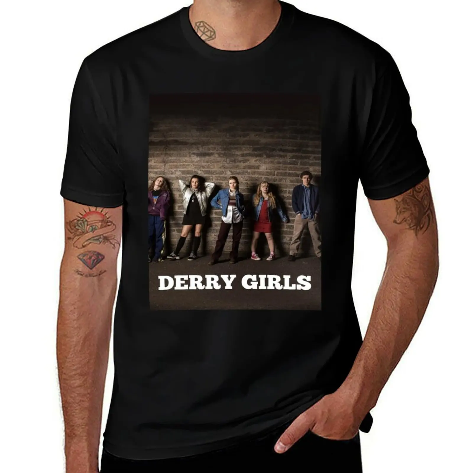

Derry girls T-Shirt t shirts for man graphic tees man t shirt designer men t shirt cotton 100% T-Shirt
