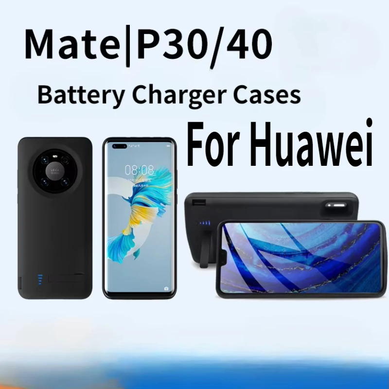 6500mAh Battery Charger Case for Huawei Mate40 40pro 30 30pro P40 P40pro P30 P30pro Nova2S Charging Case Power Bank