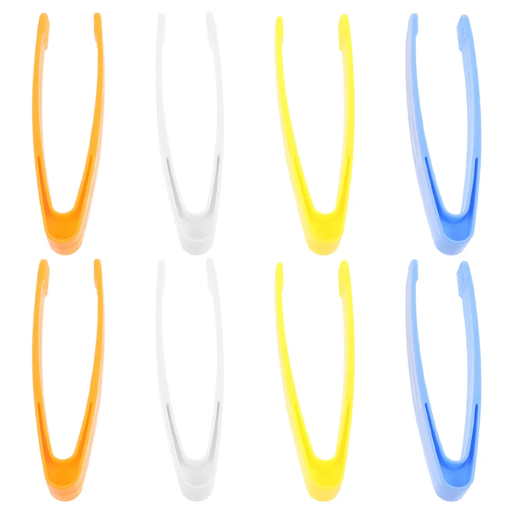 8 pcs Plastic Tweezers For Kids Fine Motor Skills Training Tool Toddler Tongs Sensory Play Learning Game Science Activities