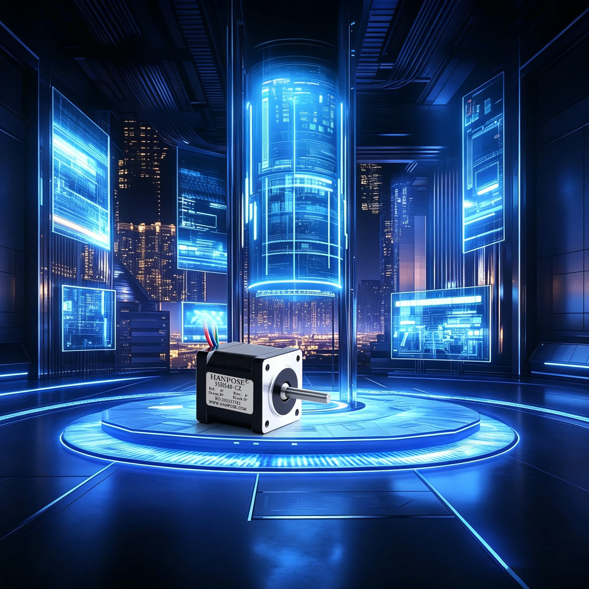 Nema14 35HS40-CZ  Stepper Motor 2 Phase 1.8 Degree 3D Printing Parts Rear Output for Medical Industry