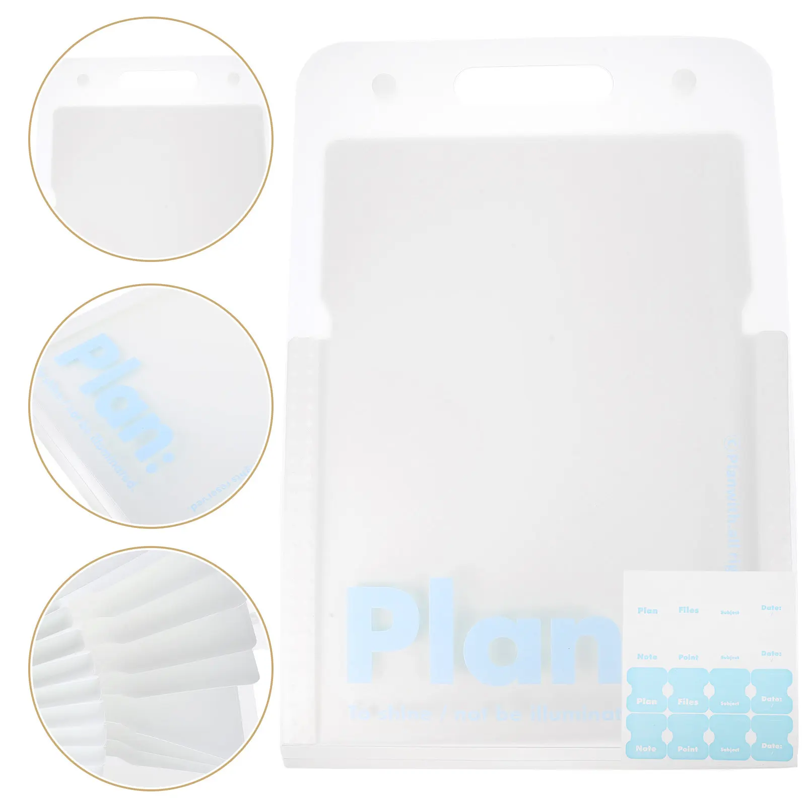 

Вместительная многослойная папка-органайзер А4 из пластика для документов, счетов, чеков, квитанций, портативная, ручная