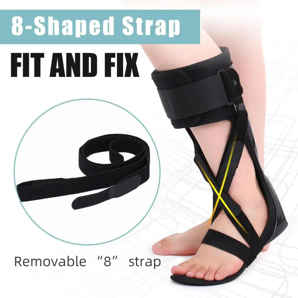 

Adjustable Plantar Brace Splint Foot Drop Orthosis Stabilizer Brace Support Night Splints Pain Relief Ankle Support For Sport