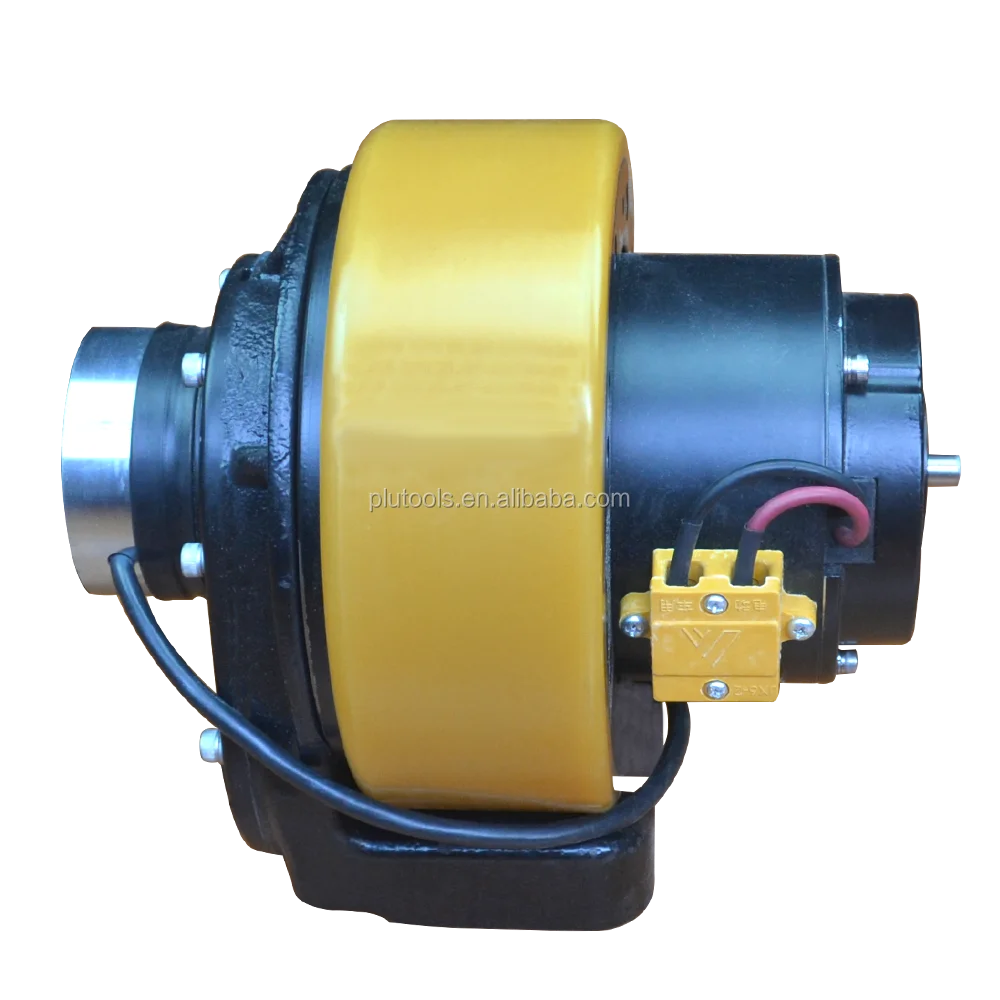 A movimentação material da roda motriz 24v 500W parte a roda motriz da C.A. da empilhadeira do motor da escova
