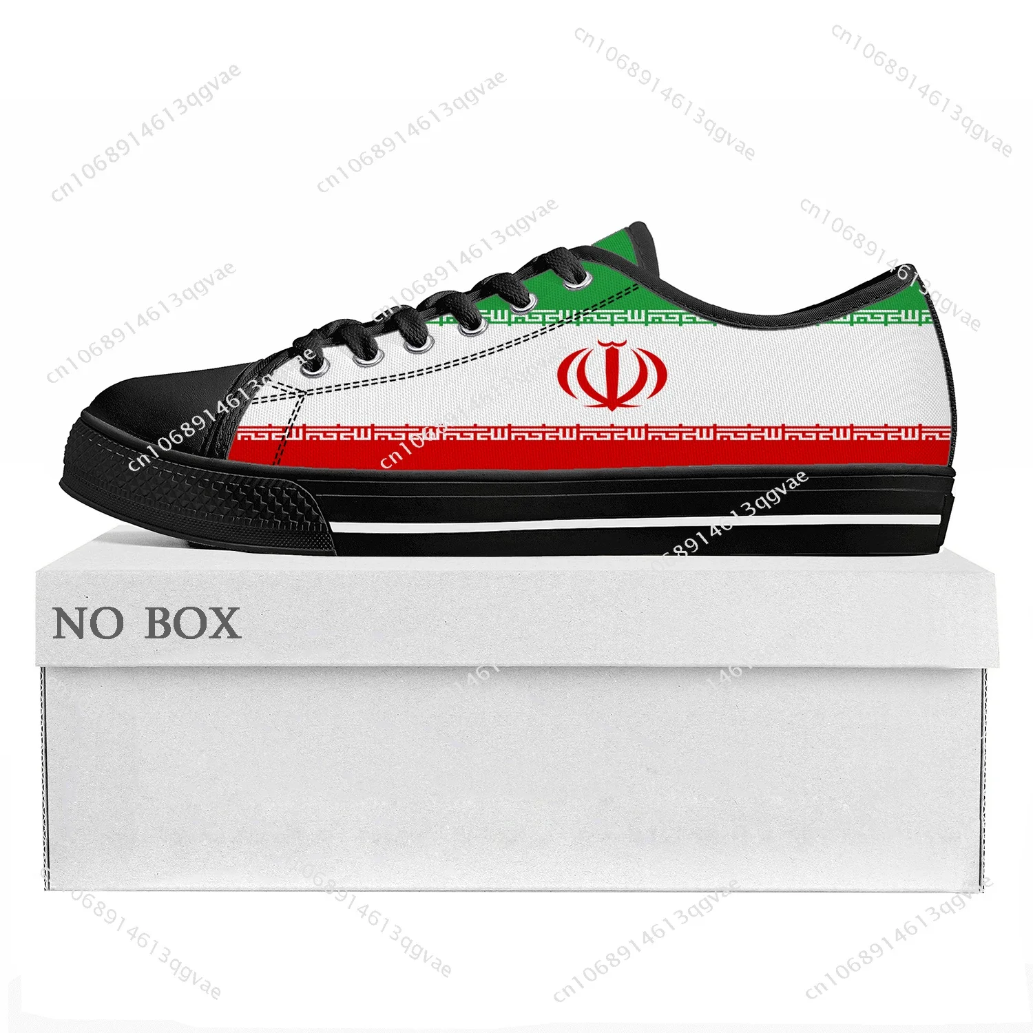 

Iranian Flag Low Top High Quality Sneakers Mens Womens Teenager Canvas Sneaker Iran Prode Casual Couple Shoes Custom Shoe