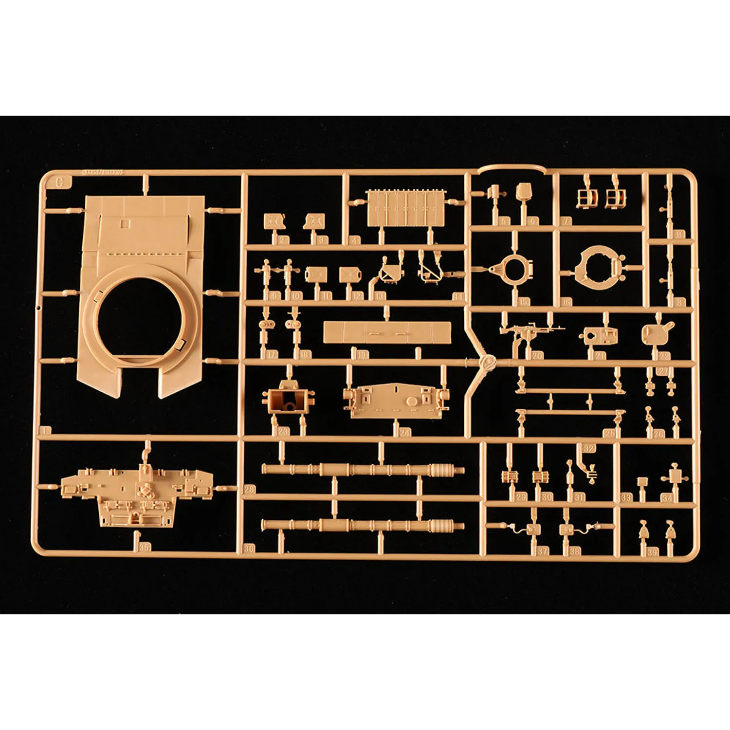 Hobby Boss 1/48 84854 British ChallengerII Enhanced Armour Neuer unmontierter, unbemalter Spielzeug-Militär-DIY-Modellbausatz aus Kunststoff – Detail 7
