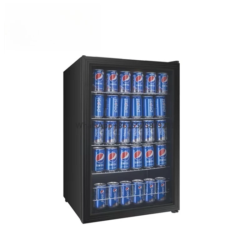 

BG-115 E-commerce Business Wholesale Supplier Cold Drinks Beverages Small Transparent Door Mini Display Fridge