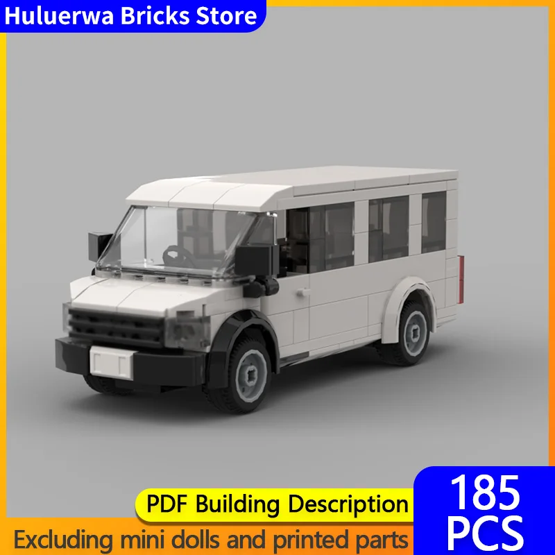 

Модель скоростного гоночного автомобиля MOC, строительные кирпичи, легкий коммерческий автомобиль, модульная технология, подарки, праздник, сборка, детские игрушки, костюм