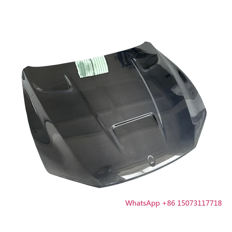 

High Quality M Style Carbon Fiber Front Hood Engine Bonnet for Levante New Replacement Carbon Fiber Engine Hood