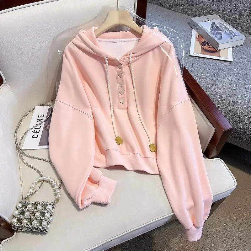 

Толстовки с капюшоном, зимняя одежда, женская декоративная женская трендовая прочная расширенная молния Y2K, осенняя женская одежда для длинных женщин