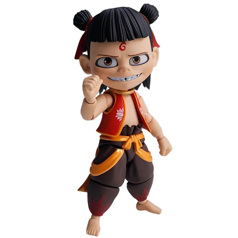 バンダイオリジナル S.H.Figuarts 魔童ネザ: 海で大混乱を引き起こす悪魔の子 ネザ & アオビンモデルおもちゃモデルギフト男の子のため