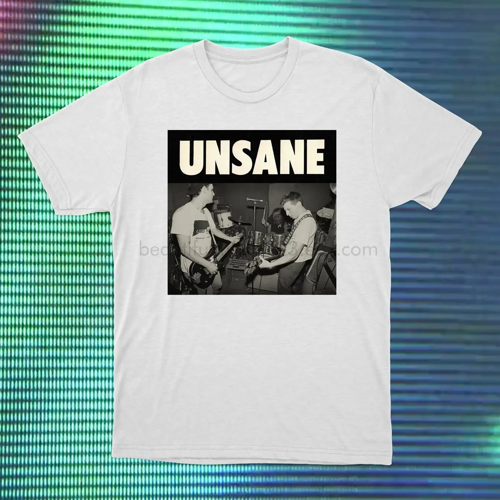 Unsane T Shirt Post Hardcore vintage Washed Soft Comfortable Slightly graphic homme Top For Everyday Wear Casual