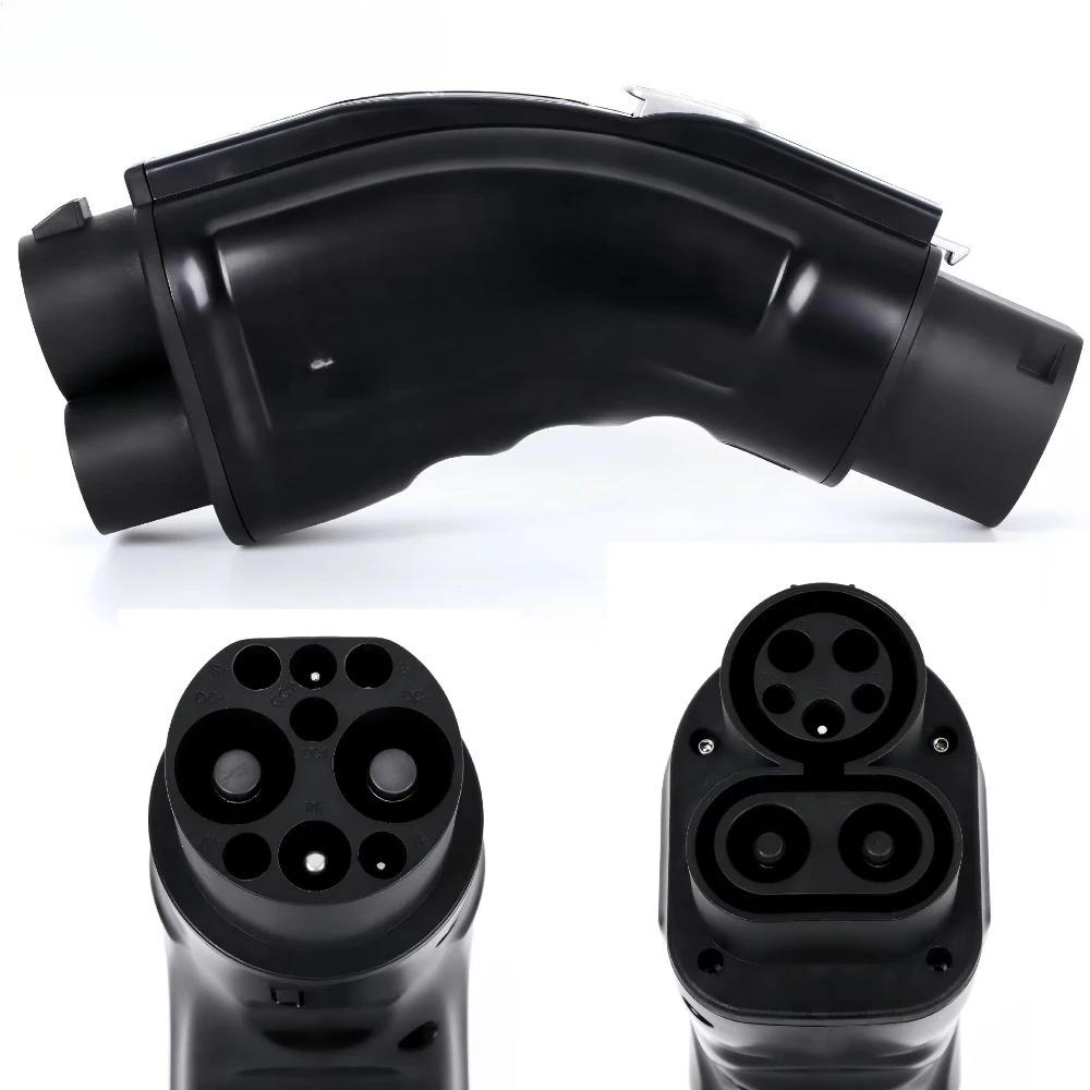 CCS2 to Type2 Ev Adapter Hot Sale European Standard Ccs2 to Type 2 Adapter for New Energy Vehicles Electric Car Parts
