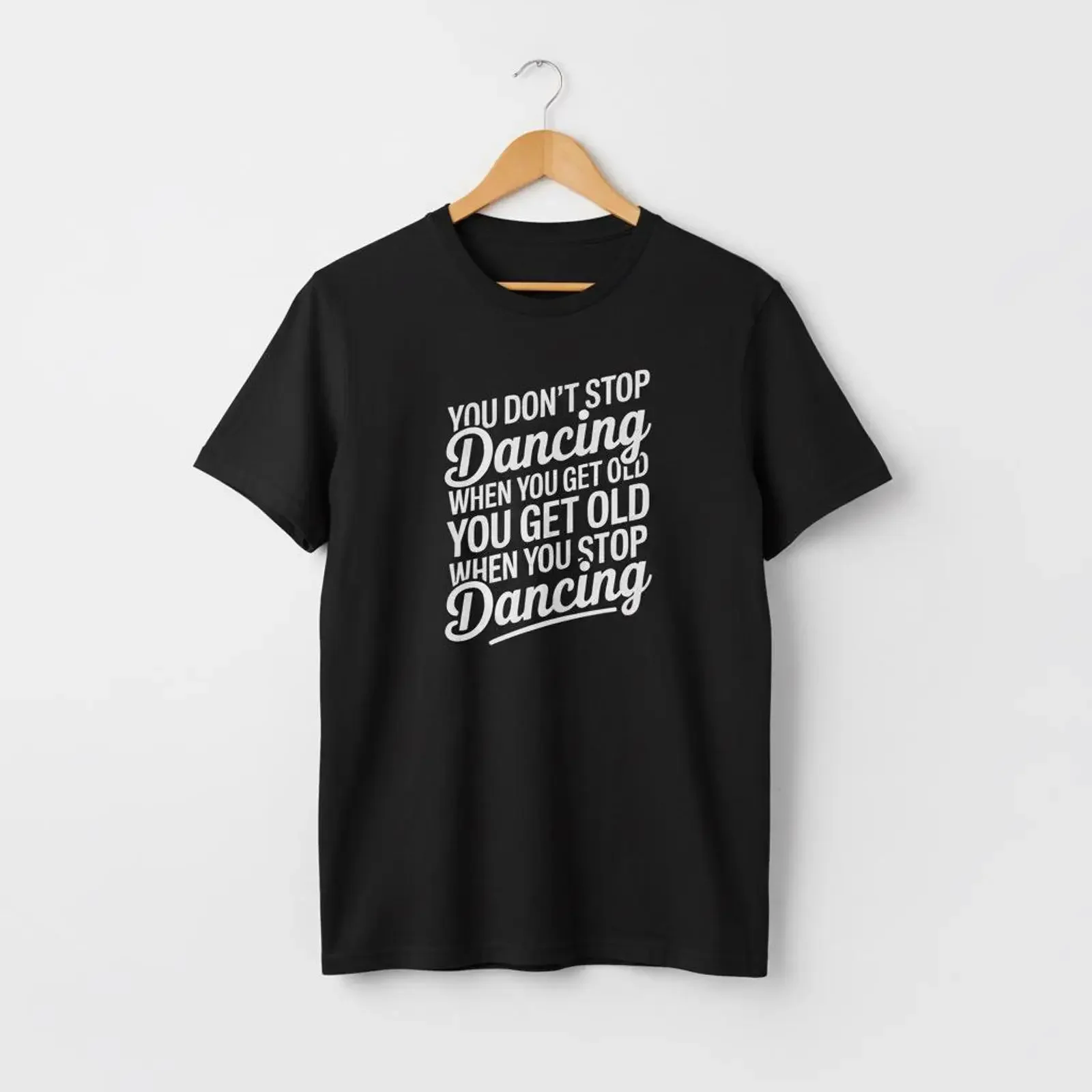 Funny Dance Quote T Shirt Lover  vintage Washed Top For Everyday Wear fashion Comfortable Casual Versatile Unisex streetwear