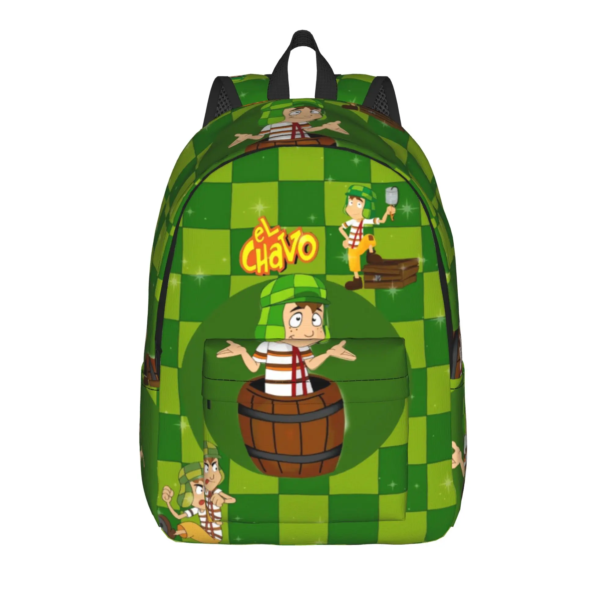 El Chavo del Ocho Backpack  University Backpacks Teen Cute School Bags Design Lightweight Rucksack