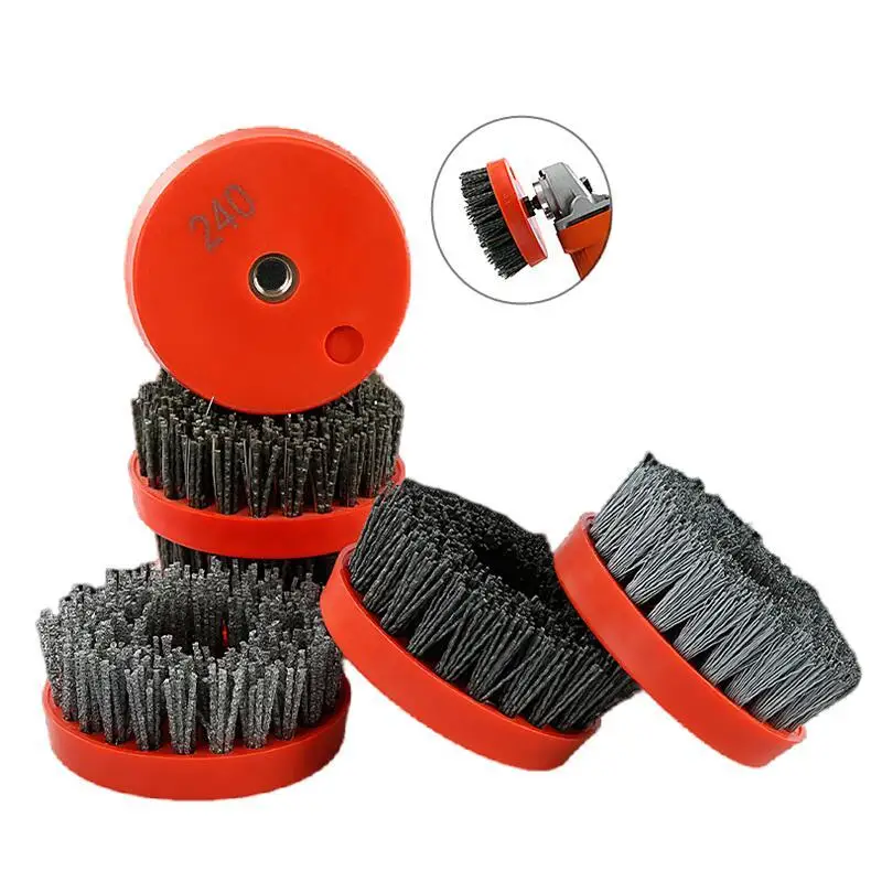 Brosse à gobelets en nylon à fil convertible, 4 \