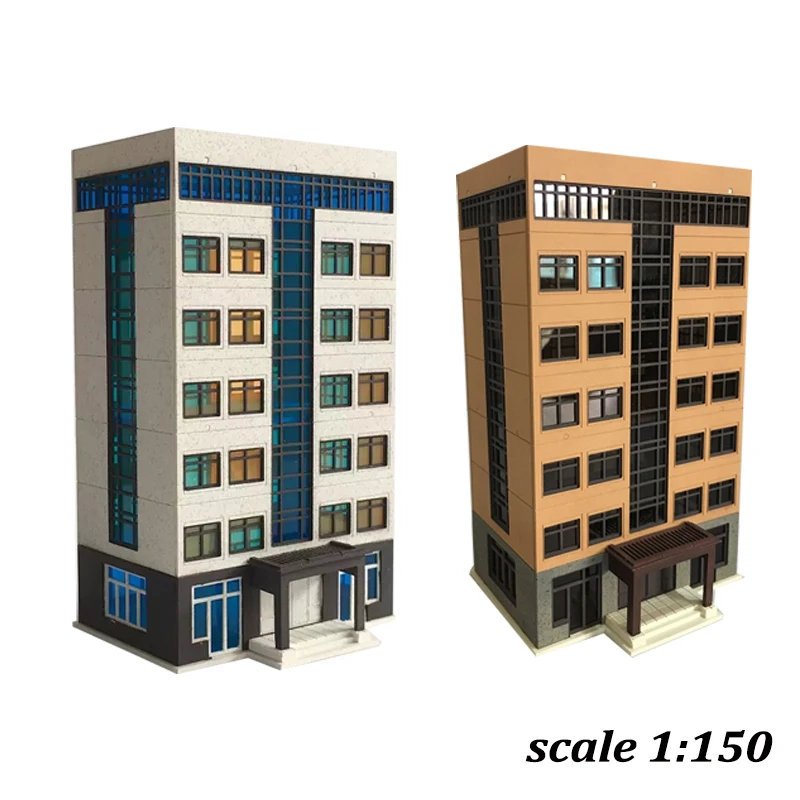 Scale 1:87 1:150 1:144 Building Model ABS Plastic Architecture Dioramas Landscape Layout Kits 1pcs