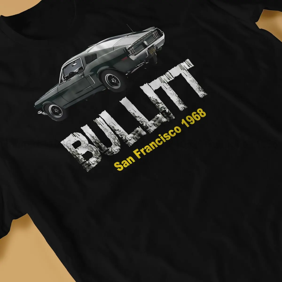 Bullitt Classic Special TShirt Mustang Car Casual T Shirt Newest T-shirt For Men Women