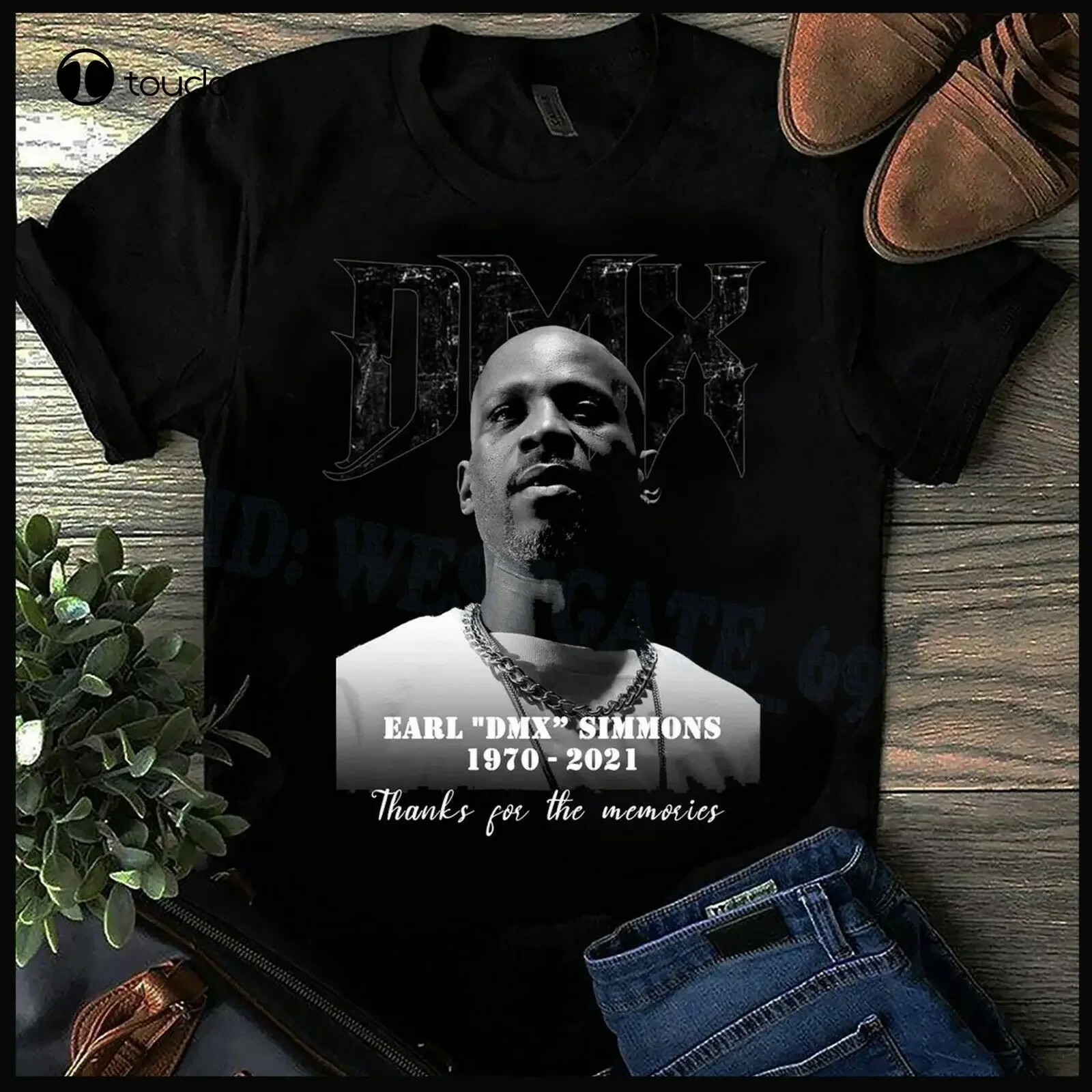 R.I.P Rapper Dmx T-Shirt Unisex S-5XL, 1970-2021 Thanks For The Memories T-Shirt white t shirts for men