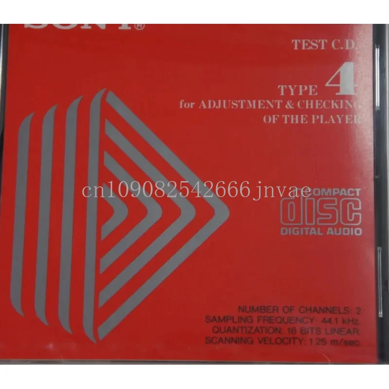 

Test CD YEDS-18 Type 4 For Sony ADJUSTMENT & CHECKING OF THE PLAYER