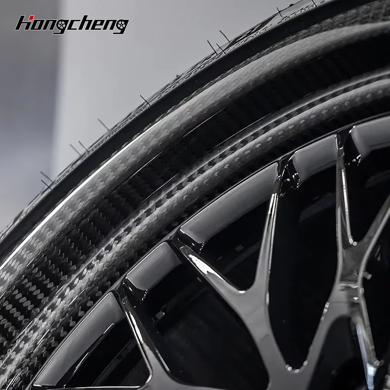 26 styles2 Piece Carbon Fiber Rim Spoke Vehicle 5 Hole 18-26 Inch Forged Wheels Custom Alloy Wheels for  M