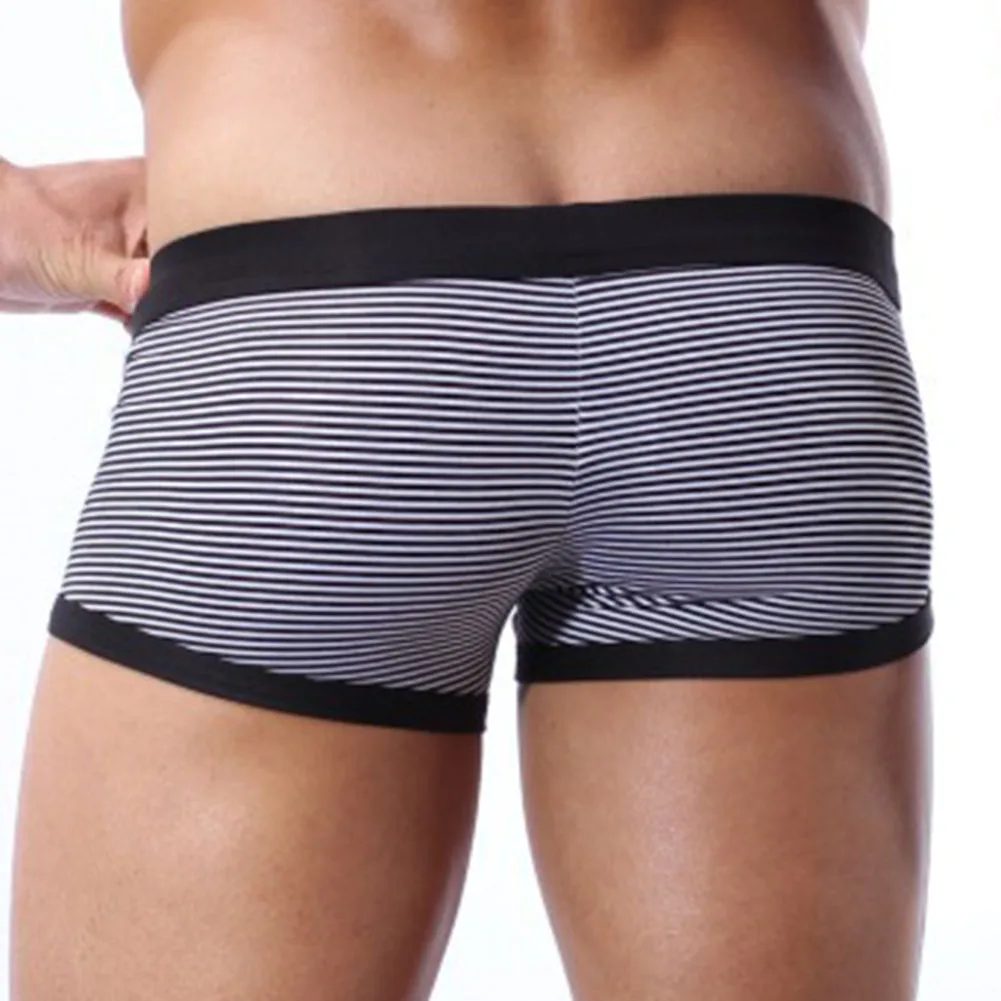 Comfortable Lounge Breathable Boxers Pouch Style Underpants Comfortable Male Briefs 5 Spandex Blend Brand New Condition