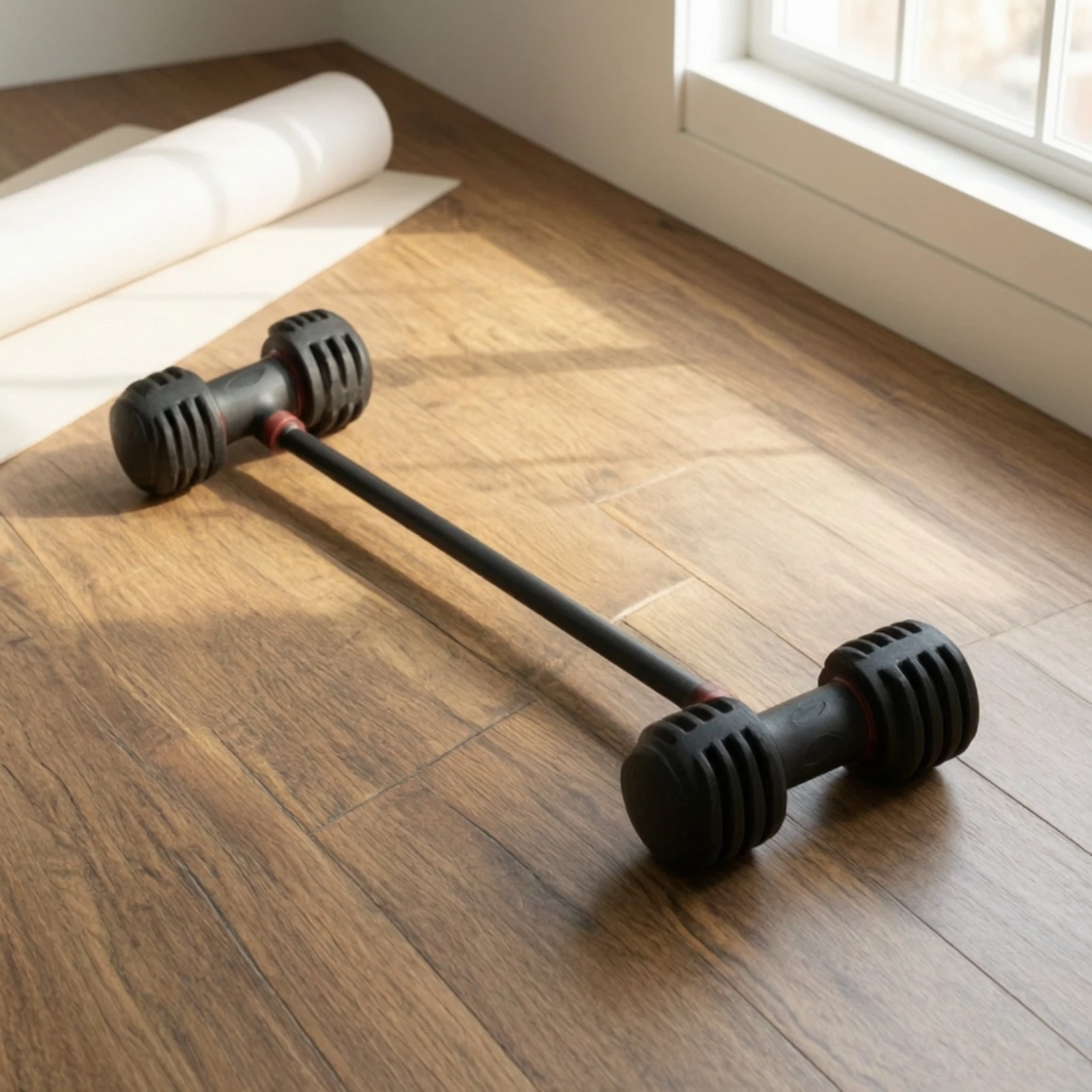 Dumbbell to Kettlebell Adapter Long-Lasting Portable Kettlebell Handle Dumbbell Handle with Base Secure Lightweight