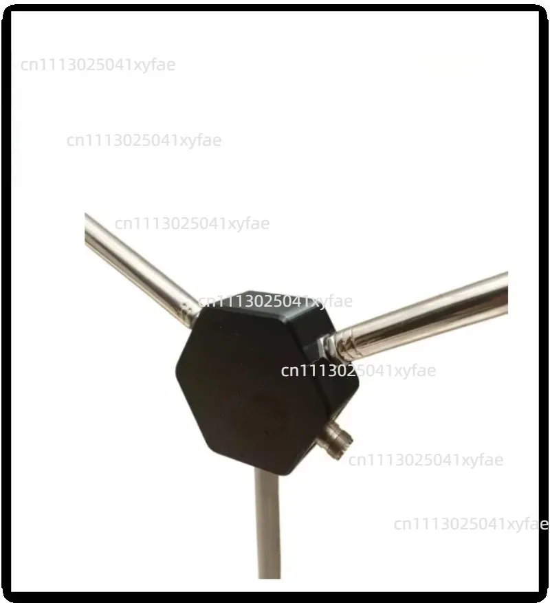 1-50MHz Positive V Aerial Mount Base SO-239 Port 200W Built-in Balun Shortwave Aerial Support Bracket