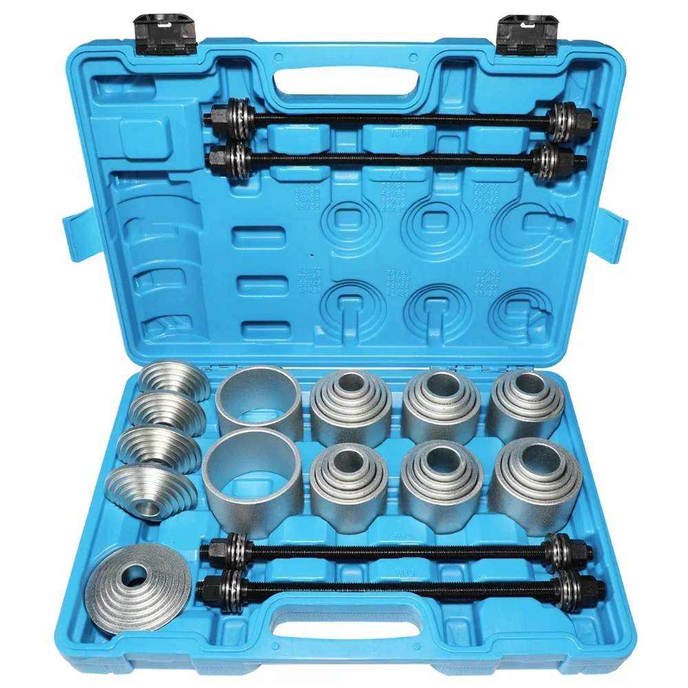 36pc Universal Press and Pull Sleeve Kit Bush Bearing Removal Insertion Tool Set