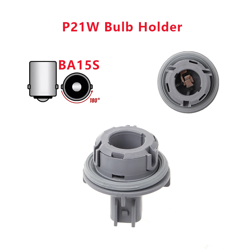

1x For Ford C-Max MK1 Focus BA15S P21W Bulb Holder Indicator Light Socket Accessories