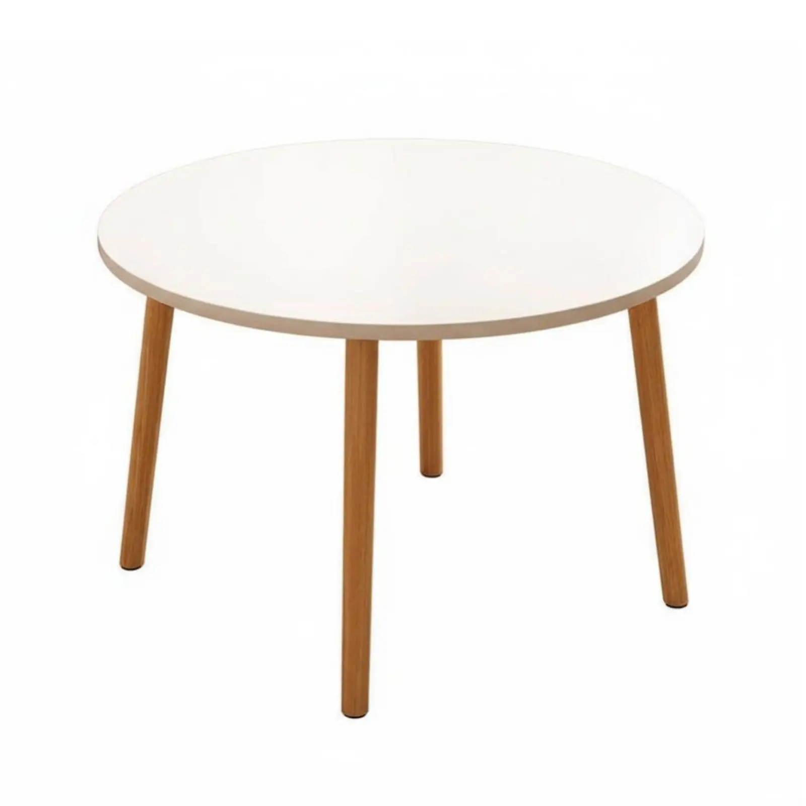 4人掛け丸テーブル-北欧デザイン-カフェ家具-ミニマリストデザイン-頑丈な脚-家族、カップル、ダイニングルームに最適