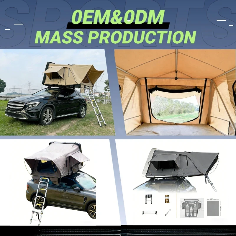 Hot Selling Waterproof Four-Season Double Layer Outdoor Camping Tent Quick Automatic Opening Aluminum Pole Can Fr High Quality