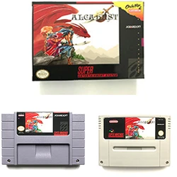 Alcahest game cartridge For snes ntsc pal video game