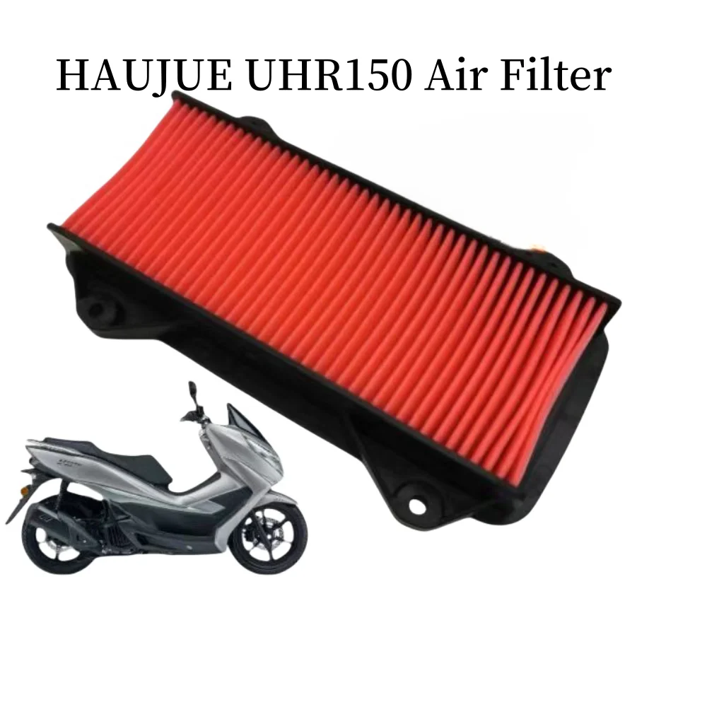 Filtre à air de moto pour Haojue UHR150 UHR125 Nettoyant d'admission d'air HJ150T-28 Protection du moteur Entretien Pièces de re