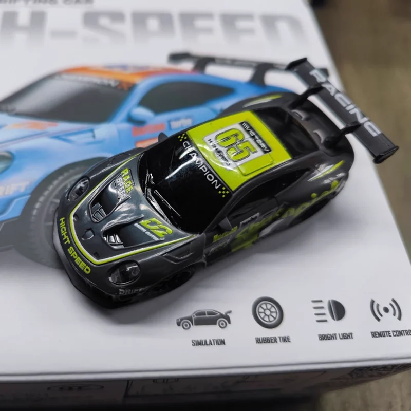 Smk Rc Drift Car 4WD High Speed Remote Control Mini Desktop Variable Speed Racing Car Model For Adult Hobby Enthusiasts