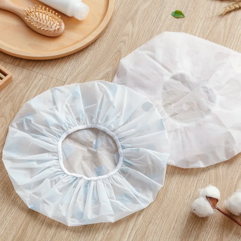 Women's Reusable Shower Cap Bonnet Douche Luxury Shower Bath Cap Swimming Cap Shower XYM002