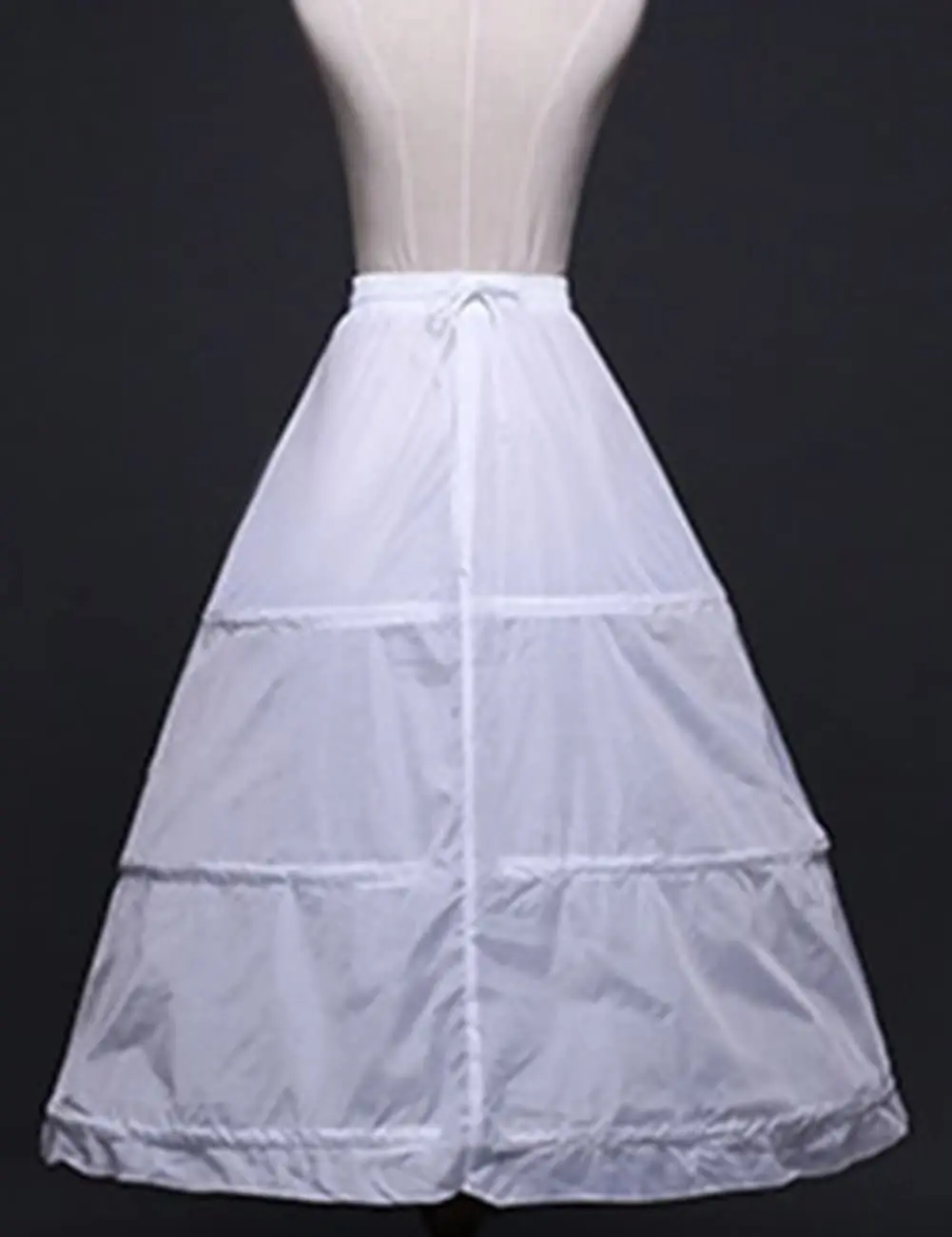 Frauen Krinoline Petticoat Rock elastisch halb rutschen eine Linie Unterrock für Hochzeit Ballkleid Brautkleid