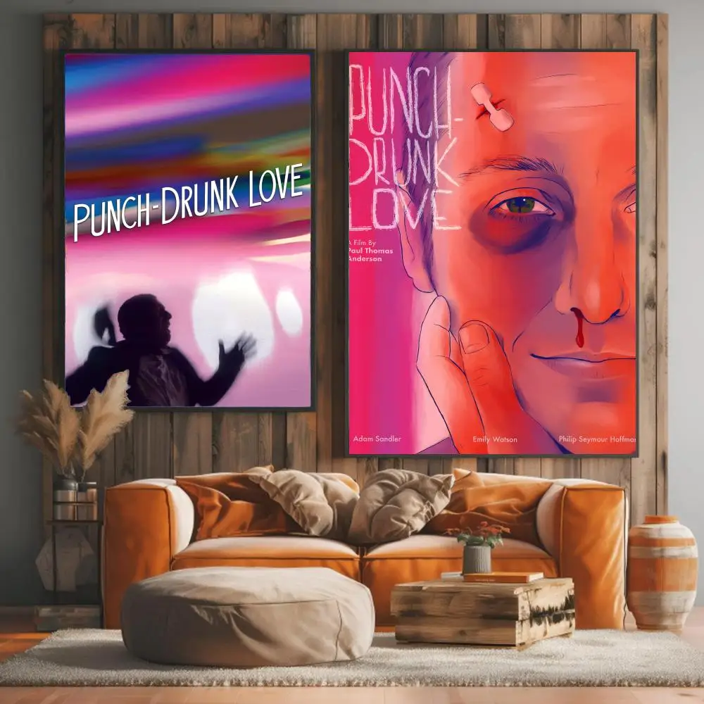 classic movie P-Punch-Drunk Love-E Painting Calligraphy Artwork for Living Room Bedroom Office Home Decor