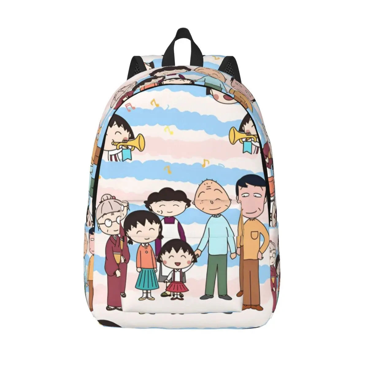 

Чиби Маруко Чан, японский аниме-рюкзак для мужчин и женщин, повседневный школьный рюкзак для работы, холщовые сумки для колледжа, подарок