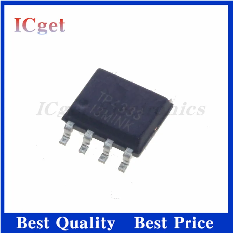 10PCS TP4333 4333 SOP8 4.2V 1A Mobile Power Synchronous Boost IC