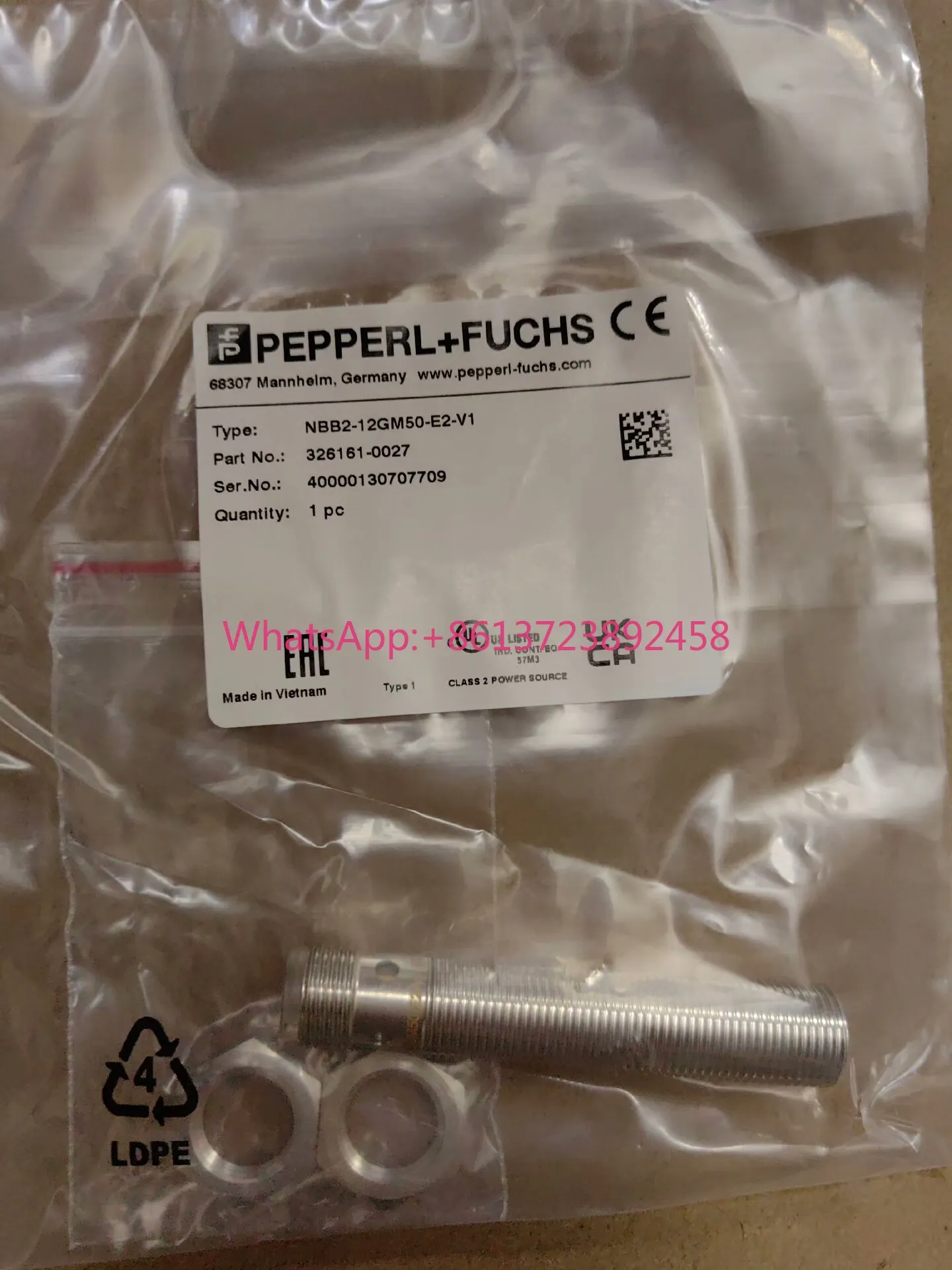 

Pepperl + Fuchs NBB2-12GM50-E2-V1in stock