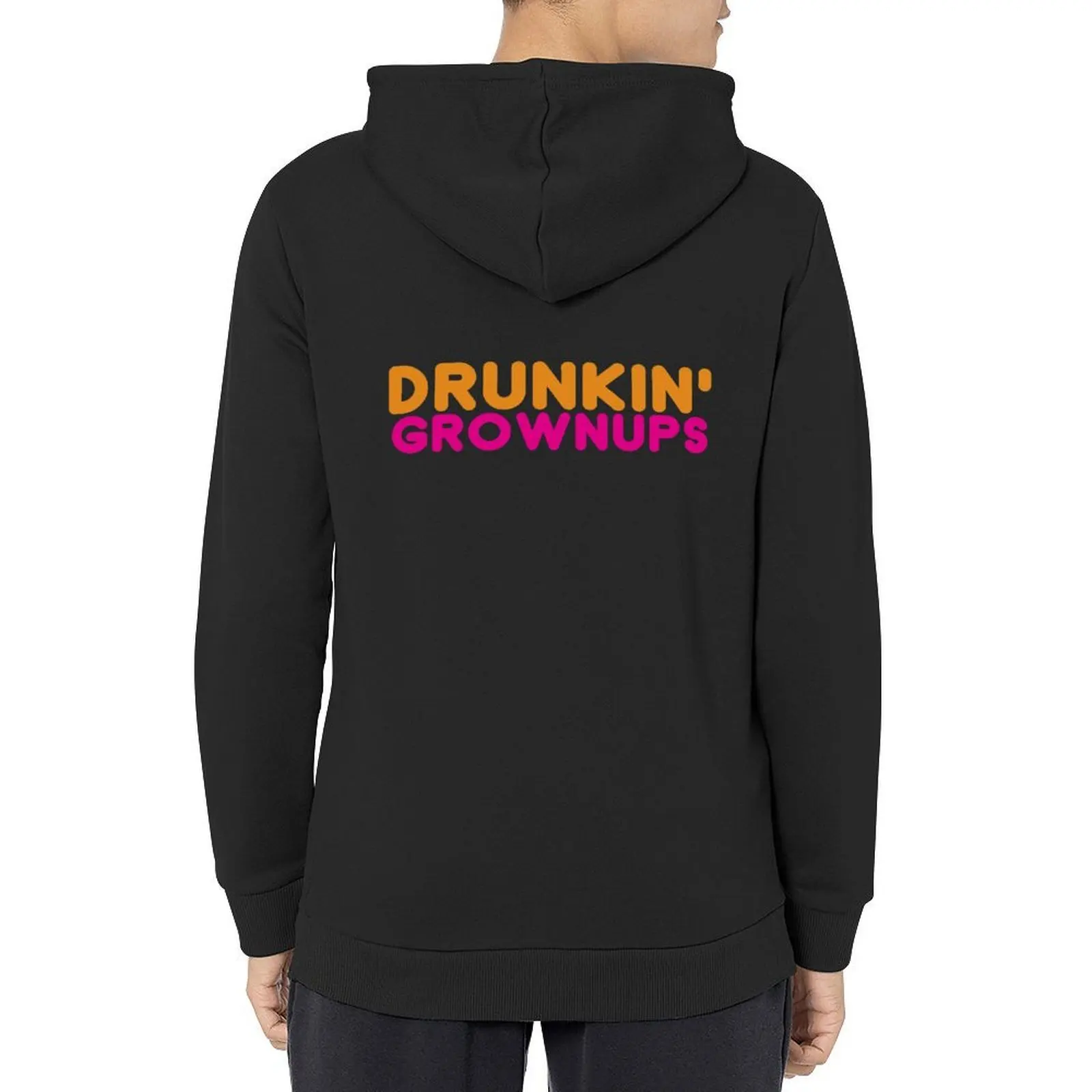 

Drunkin Grownups Mens Womens Hoodie / Hoodie mens clothes japanese style clothes for men pullover hoodies